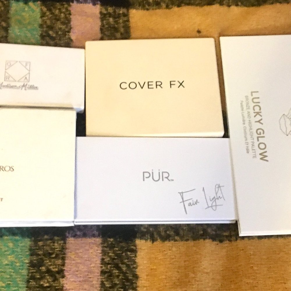 High end/indie face palette bundle